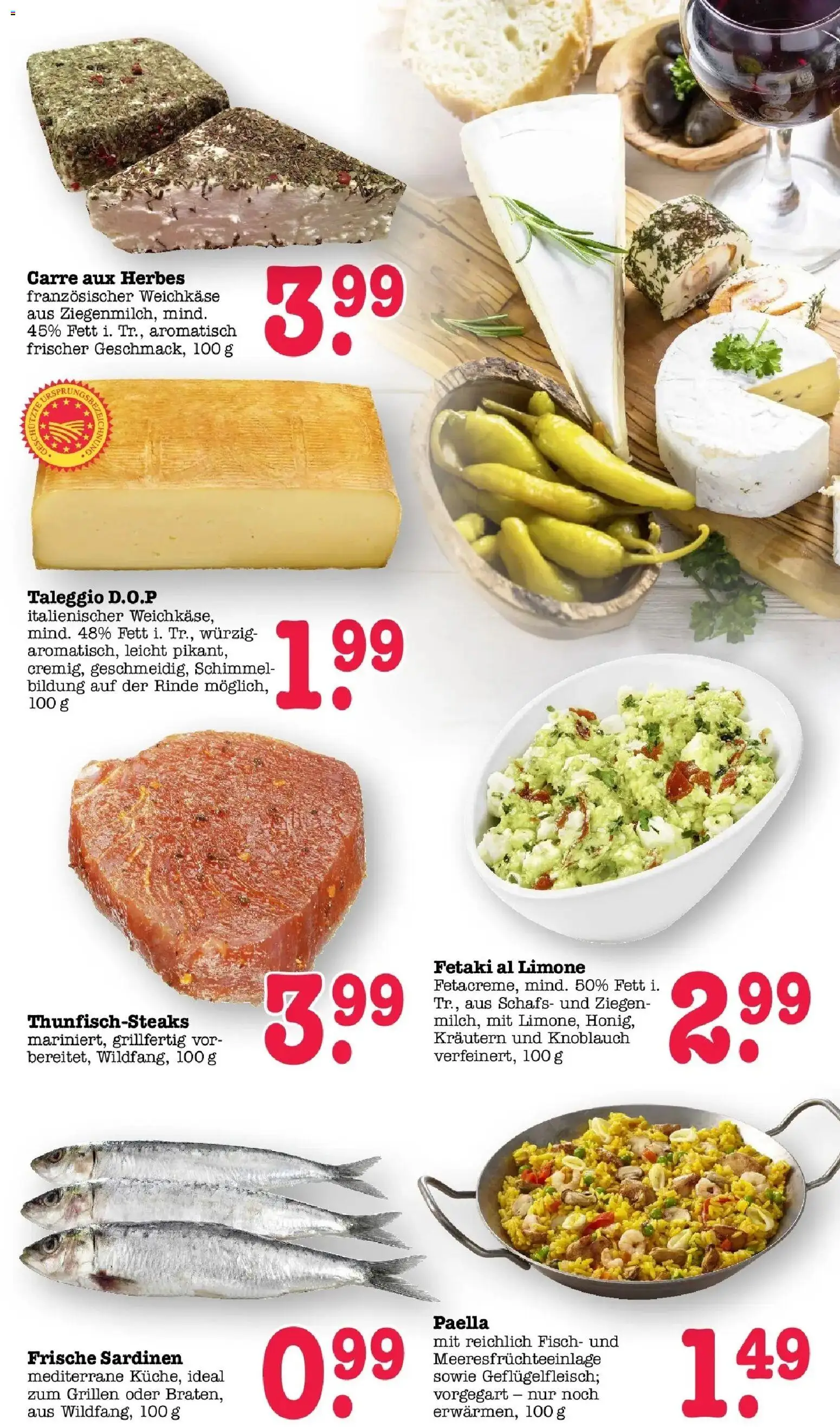 Edeka prospekt Wörth Am Rhein	 – gültig ab 09.03.2026 | Seite: 3 | Produkte: Feta, Fisch, Knoblauch, Steak