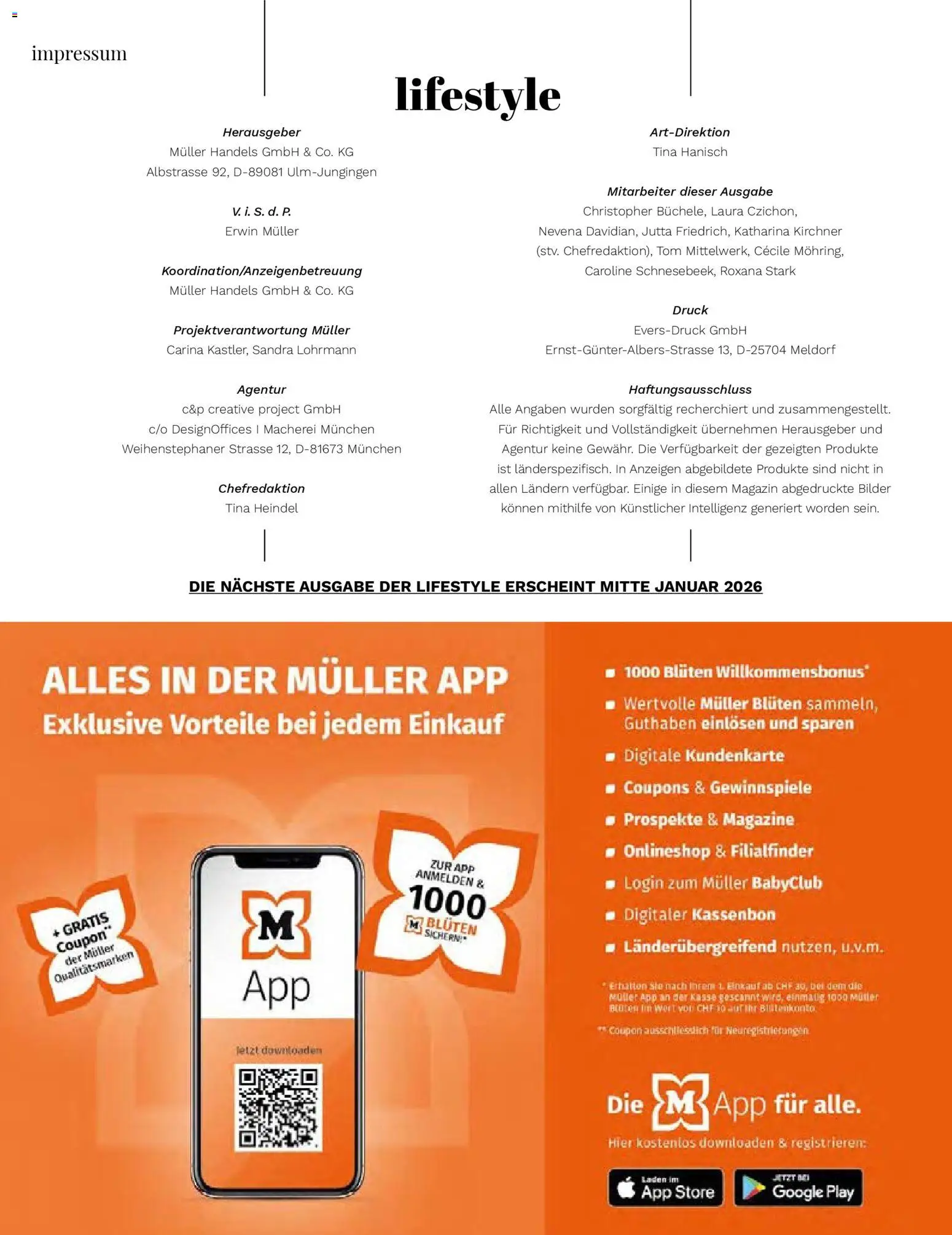 Müller Magazin – gültig ab 14.11.2025 | Seite: 90 | Produkte: Bilder