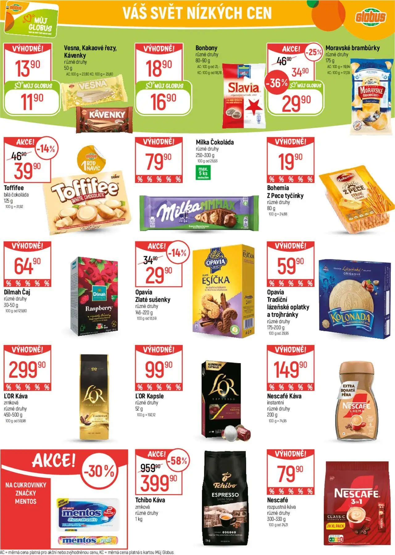 Globus leták od 22.10.2025 | Strana: 27 | Produkty: Milka, Bonbóny, Tyčinky, Bílá čokoláda