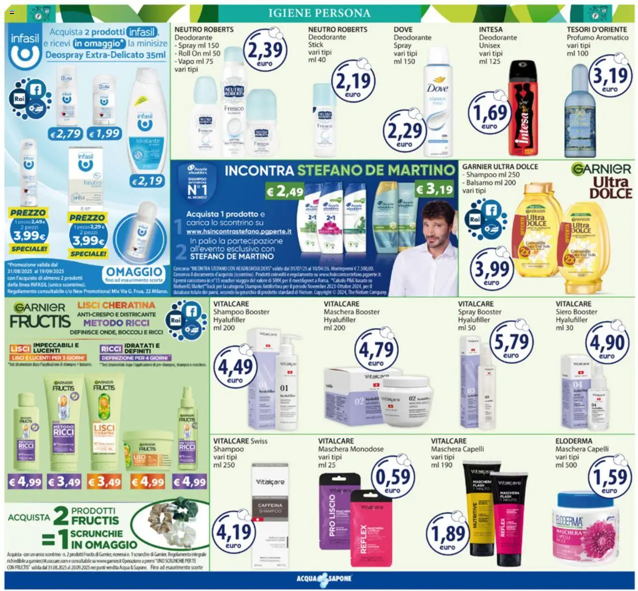 Volantino Acqua e Sapone del 25.08.2025 | Pagina: 6 | Prodotti: Maschera, Acqua, The, Profumo