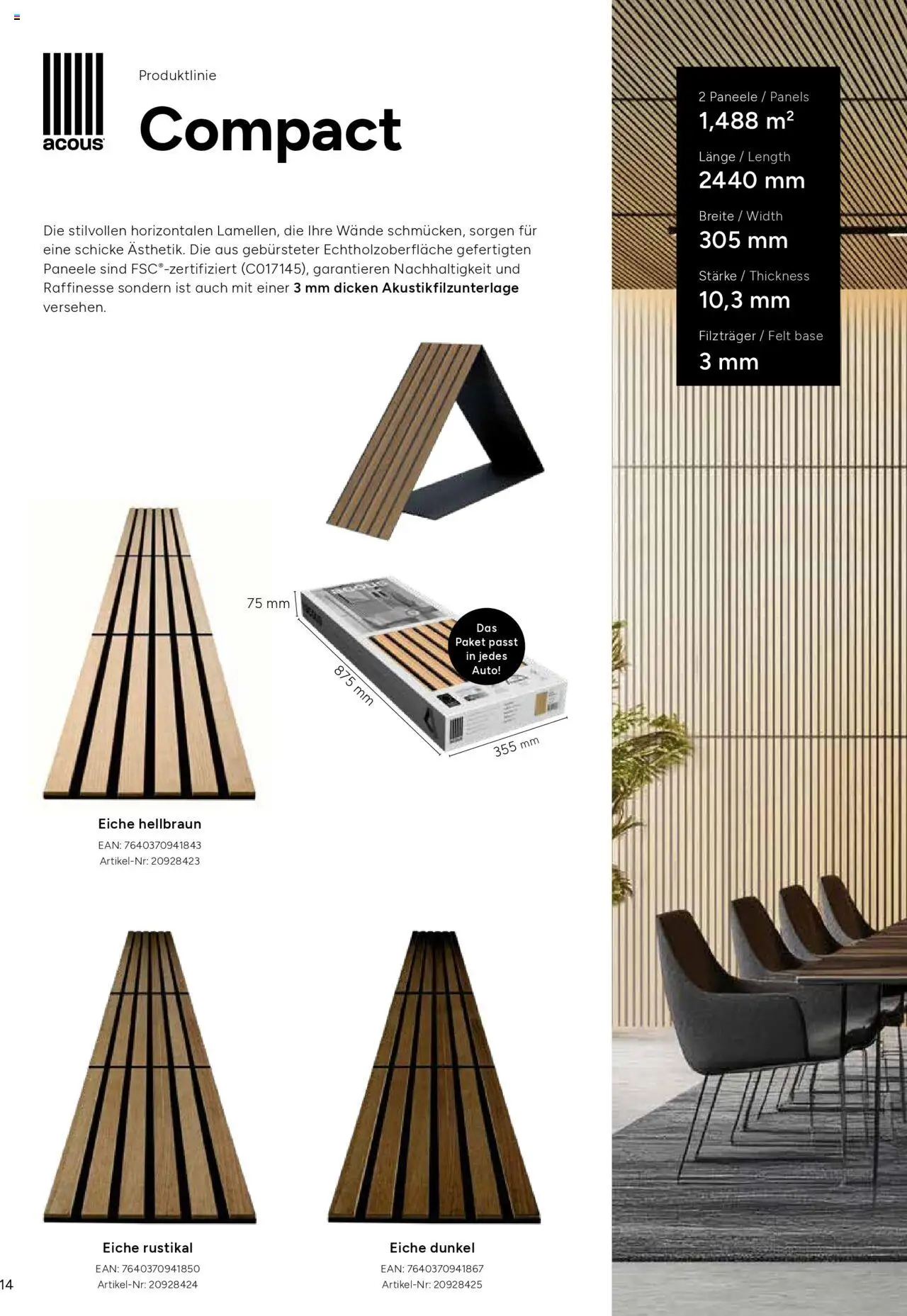 Hammer Zuhause Raumstyle Akustik – gültig ab 01.09.2025 | Seite: 14