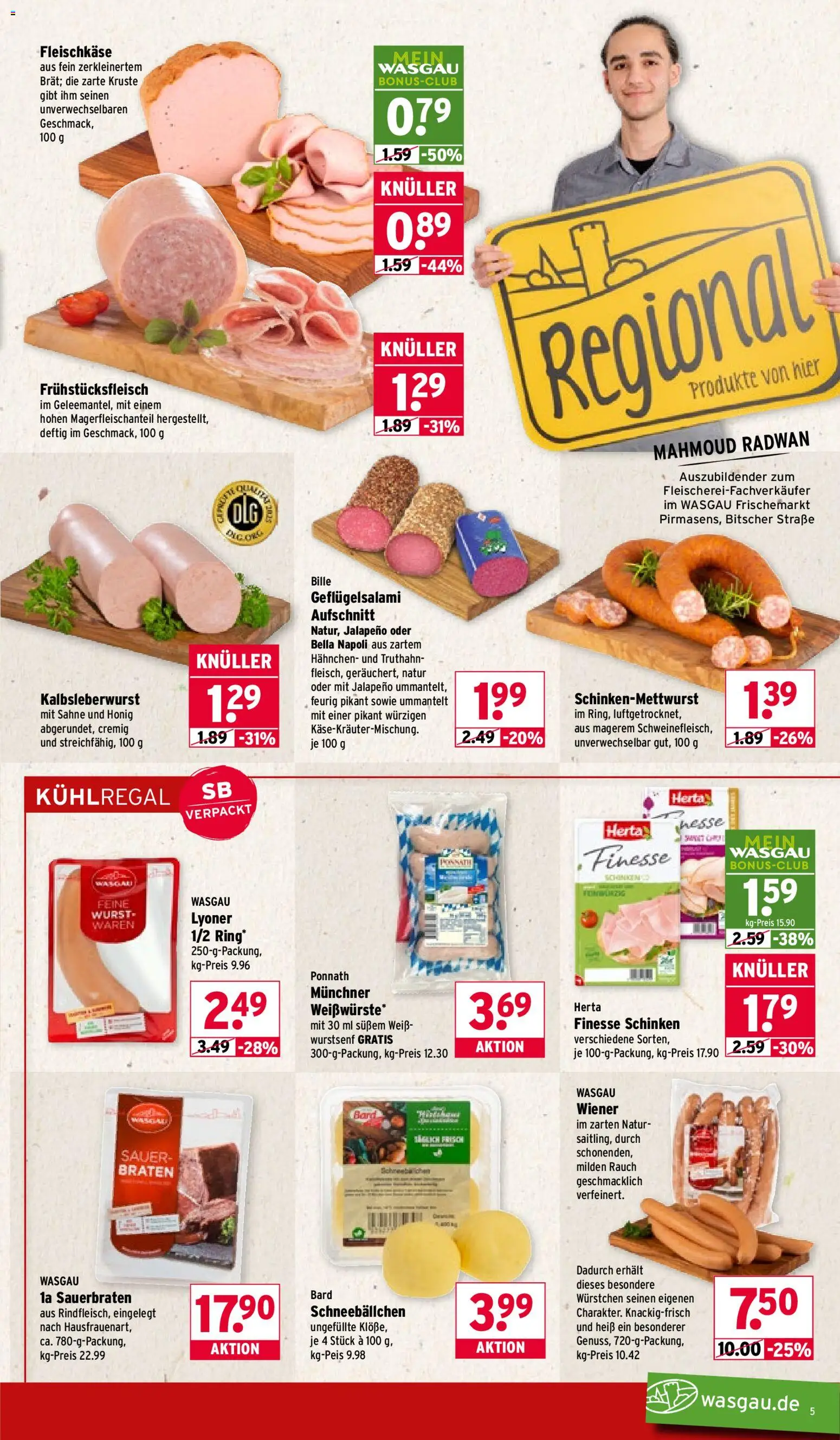 Wasgau Prospekt 	 – gültig ab 16.02.2026 | Seite: 5