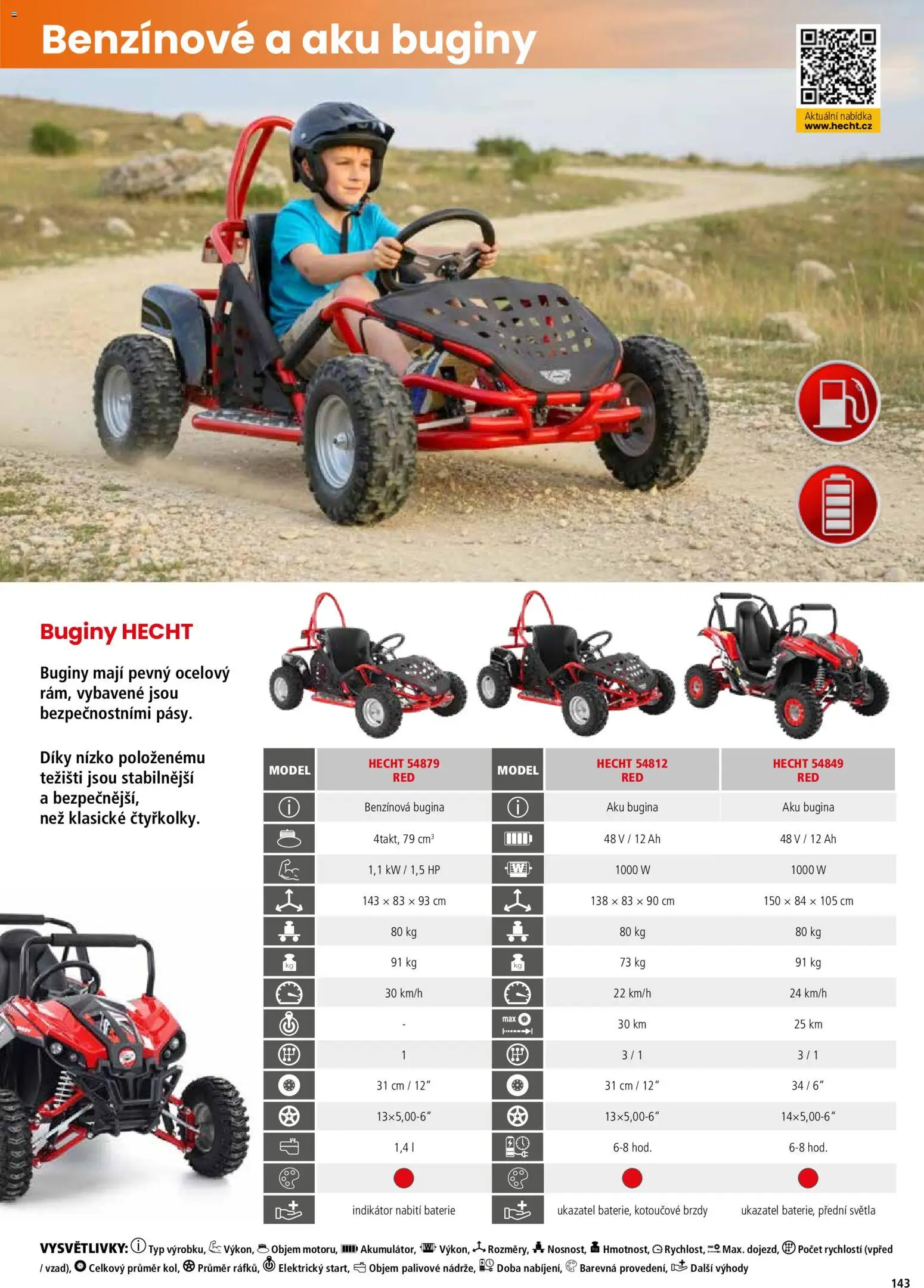 Hecht katalog - Jaro - léto 2026 od 19.02.2026 | Strana: 143 | Produkty: Hecht, Baterie