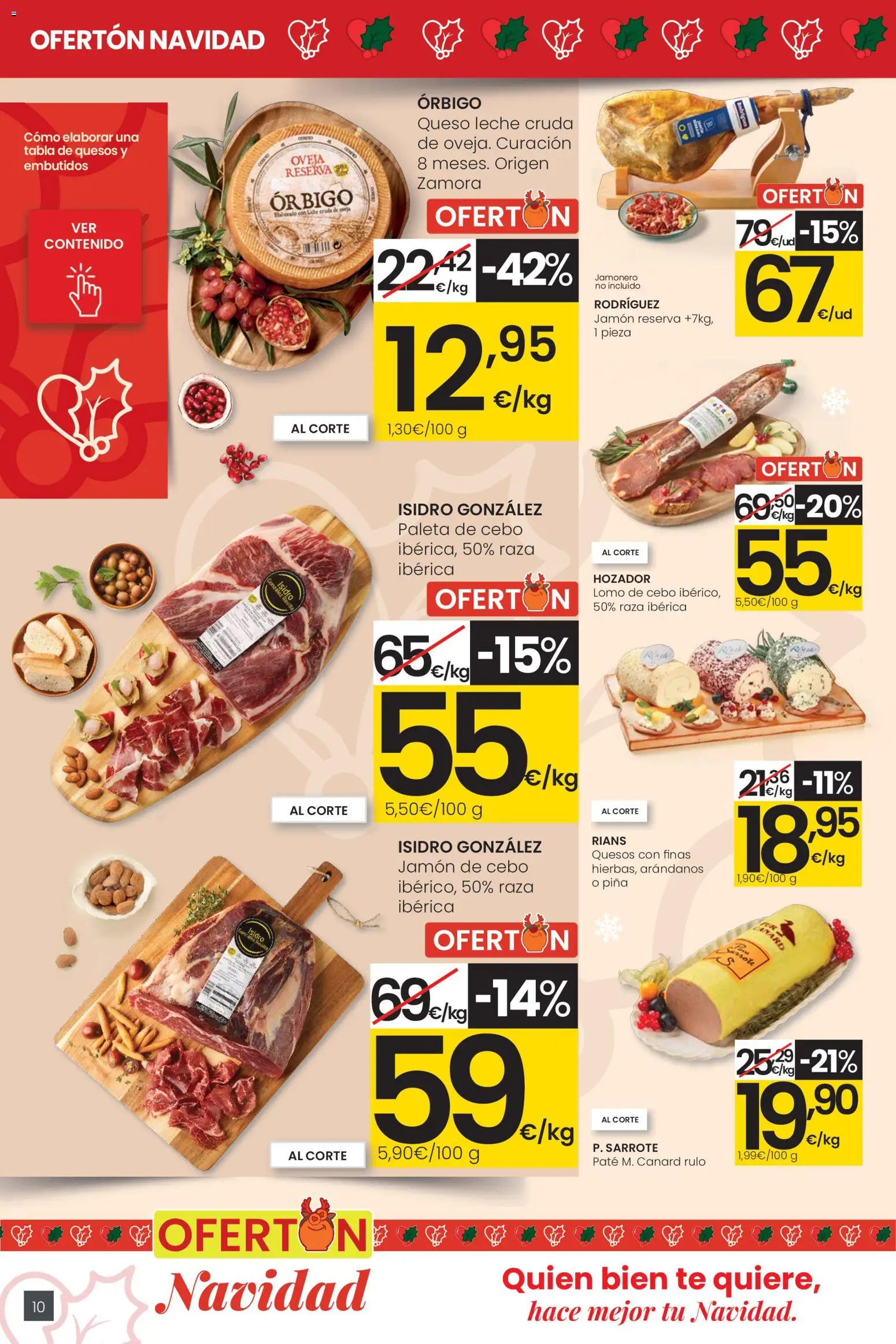 Eroski - City │ válido desde el 18.12.2025 | Página: 10 | Productos: Queso, Paté, Té, Νυχτικό