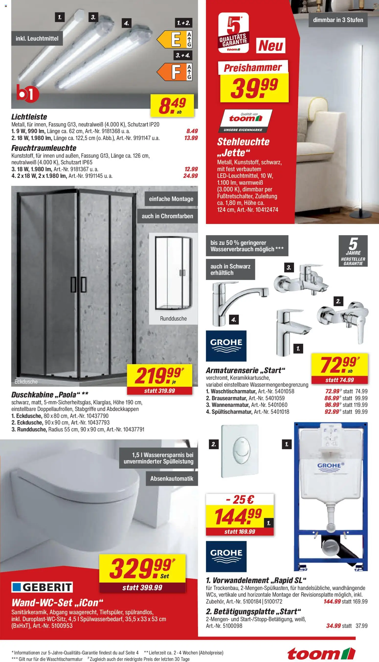 Toom Baumarkt Prospekt 	 – gültig ab 14.03.2026 | Seite: 21