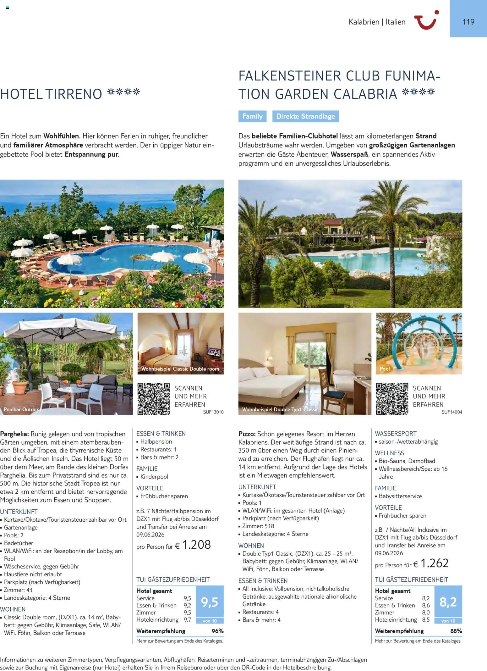 TUI Prospekt Südeuropa & Nordafrika 2026/27 – gültig ab 03.03.2026 | Seite: 119 | Produkte: Bett, Babybett