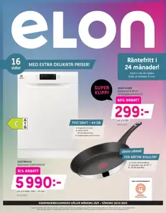 Elon - erbjudanden - Förhandsvisning av reklamblad från butik Elon aktuell från 29.09.2025