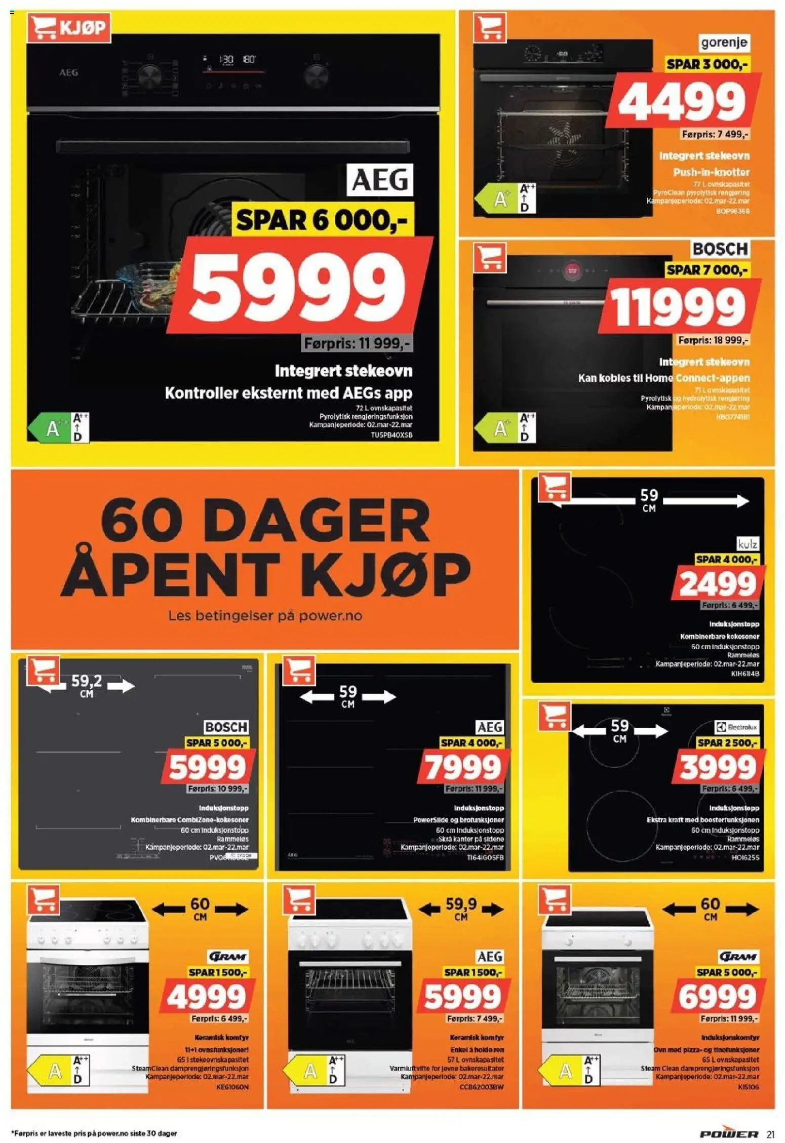 {H1} | Side: 21 | Produkter: Pizza, Sucre roux, Curry, Komfyr