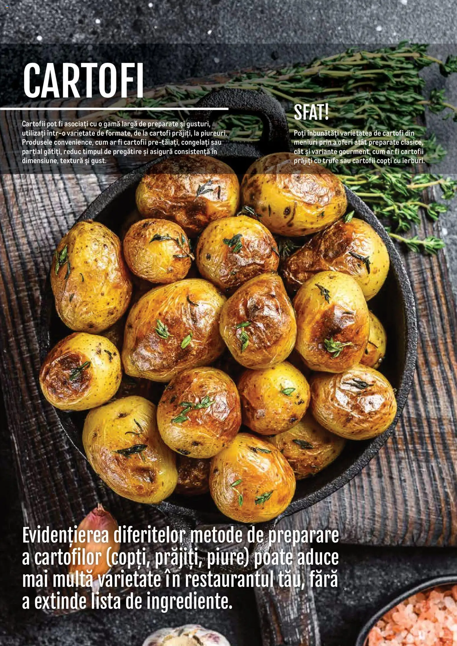 Noul catalog Metro – valabil de la 14.11.2024 | Pagină: 84 | Produse: Cartofi