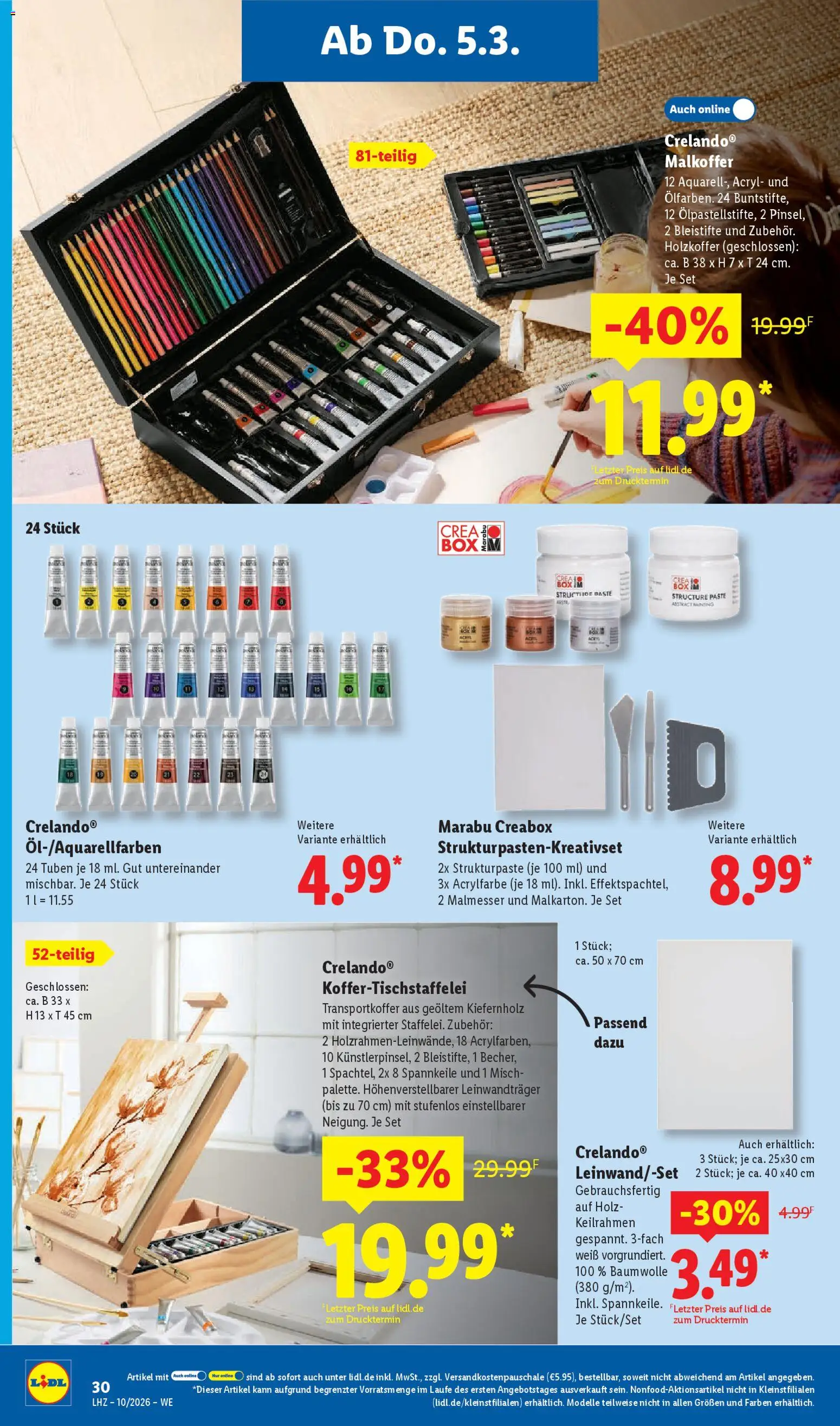 Lidl Německo leták od 02.03.2026 | Strana: 48 | Produkty: Box