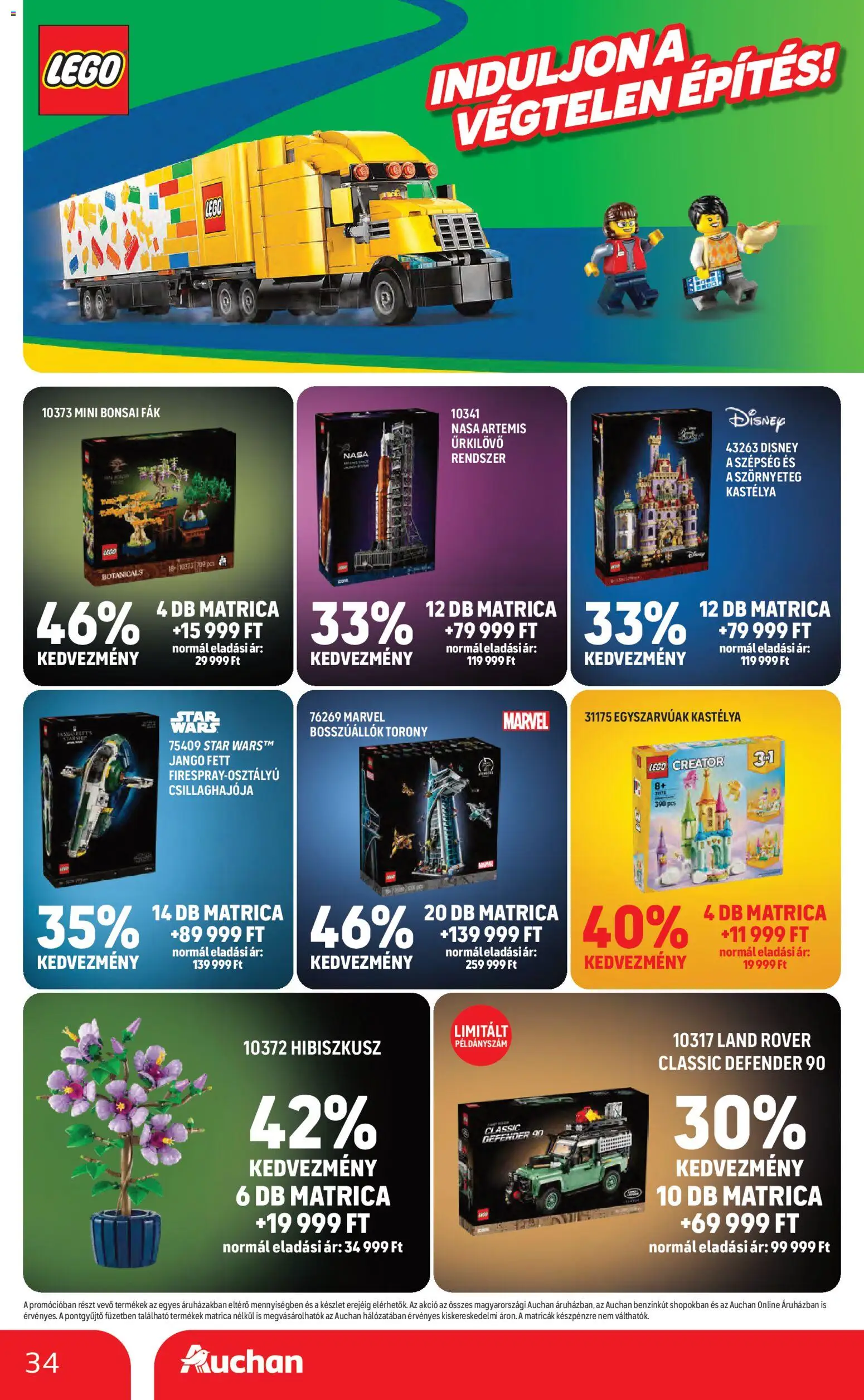 Auchan akciós ujság - amely érvényes a következő dátumtól: 26.02.2026 | Oldal: 34