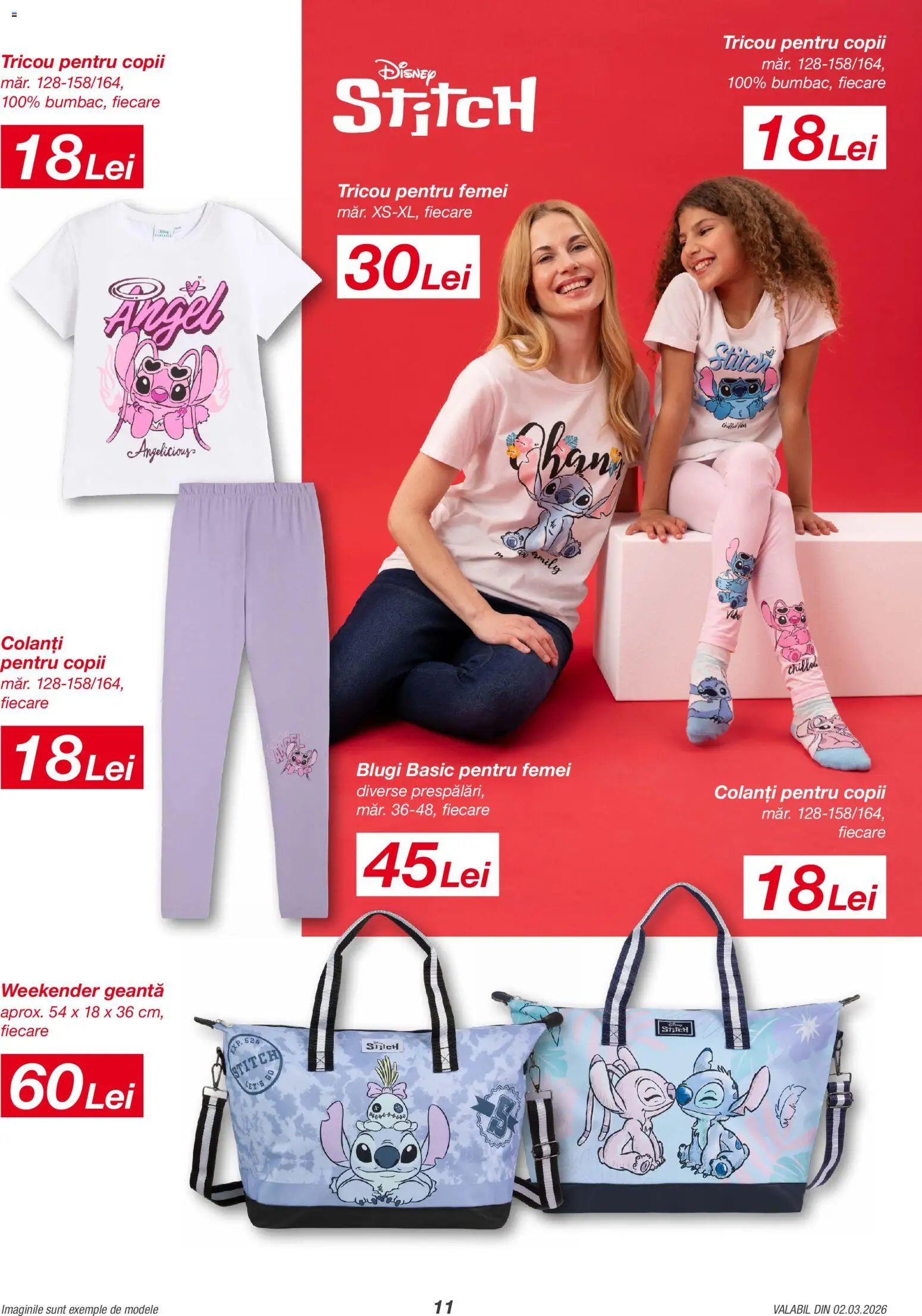 Noul catalog Kik – valabil de la 02.03.2026 | Pagină: 11 | Produse: Blugi, Geantă, Tricou, Colanți
