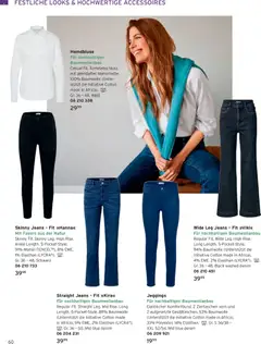 Tchibo Katalog Advent 2025 ab 14.11.2025 gültig | Seite: 60 | Produkte: Hemdbluse, Jeans