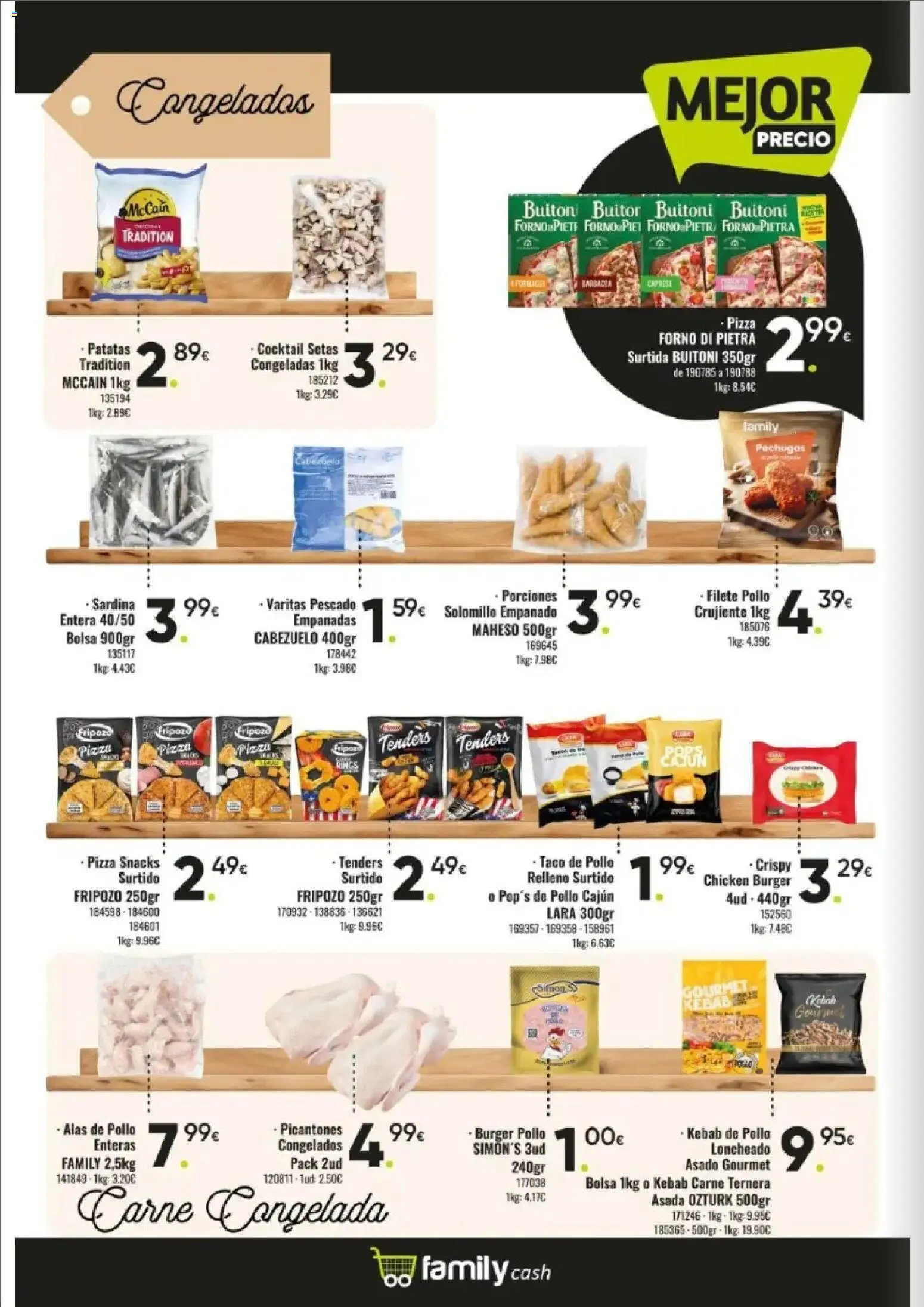 Family Cash folleto │ válido desde el 09.02.2026 | Página: 6 | Productos: Pizza, Pescado, Bolsa, Filete