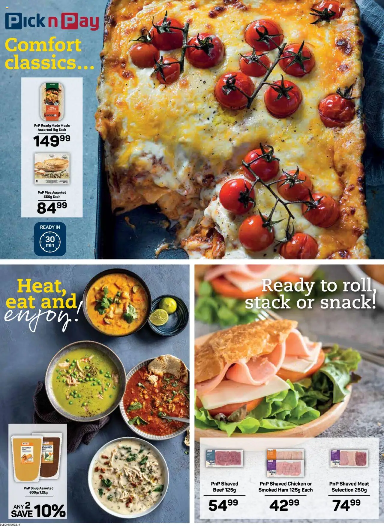 Pick n Pay Eastern Cape - Weekly Specials │ valid from 04.08.2025 | Page: 4 | Products: Ham, Chicken, Beef, Soup