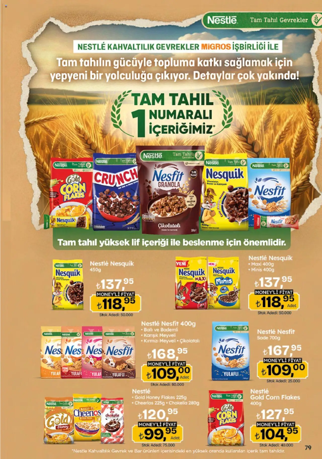 Migros Katalog - Migroskop - 12.06.2025 tarihinden itibaren geçerlidir | Sayfa: 79 | Ürünler: Gevrek, Tahıl, Yulaf