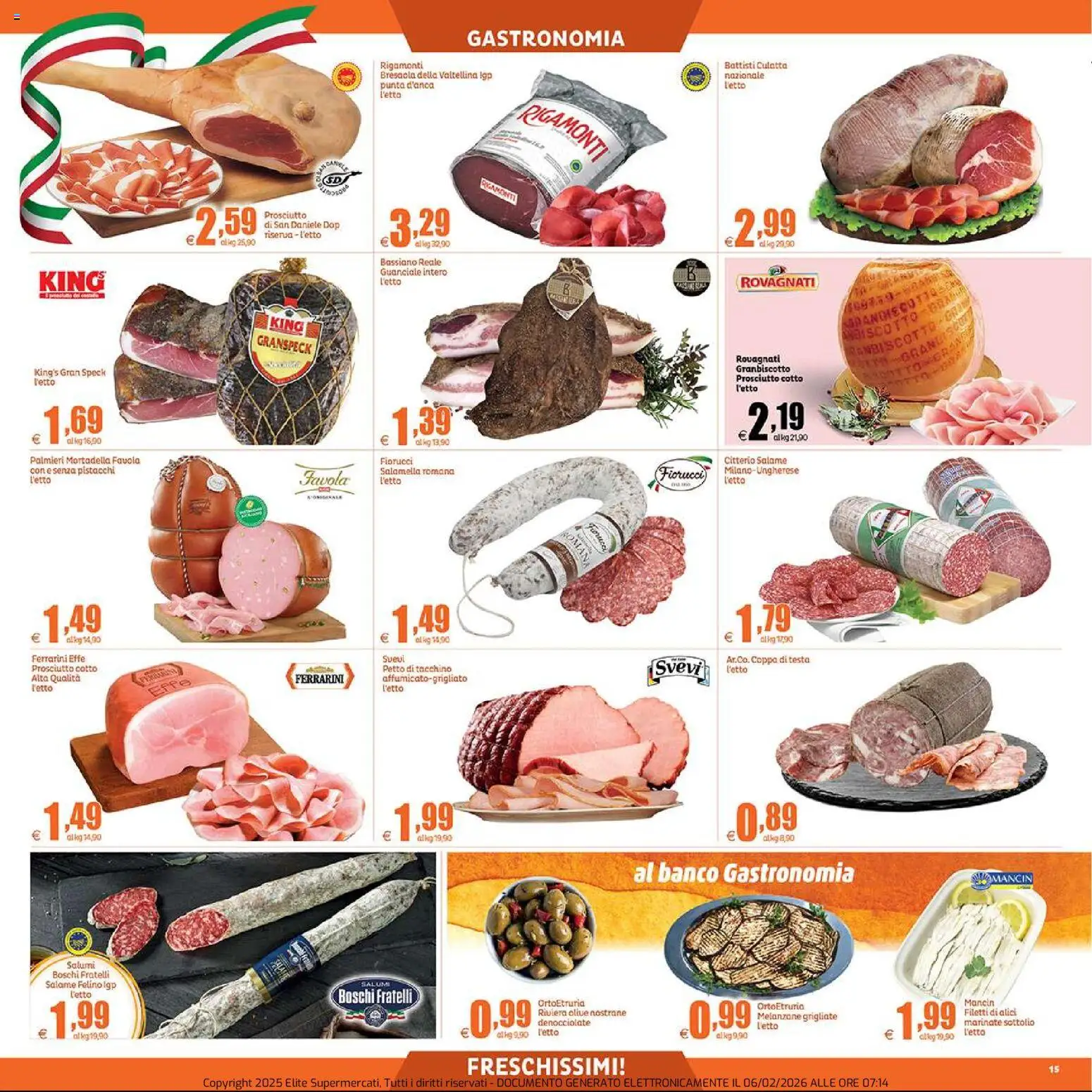 Volantino Elite Supermercati del 06.02.2026 | Pagina: 15
