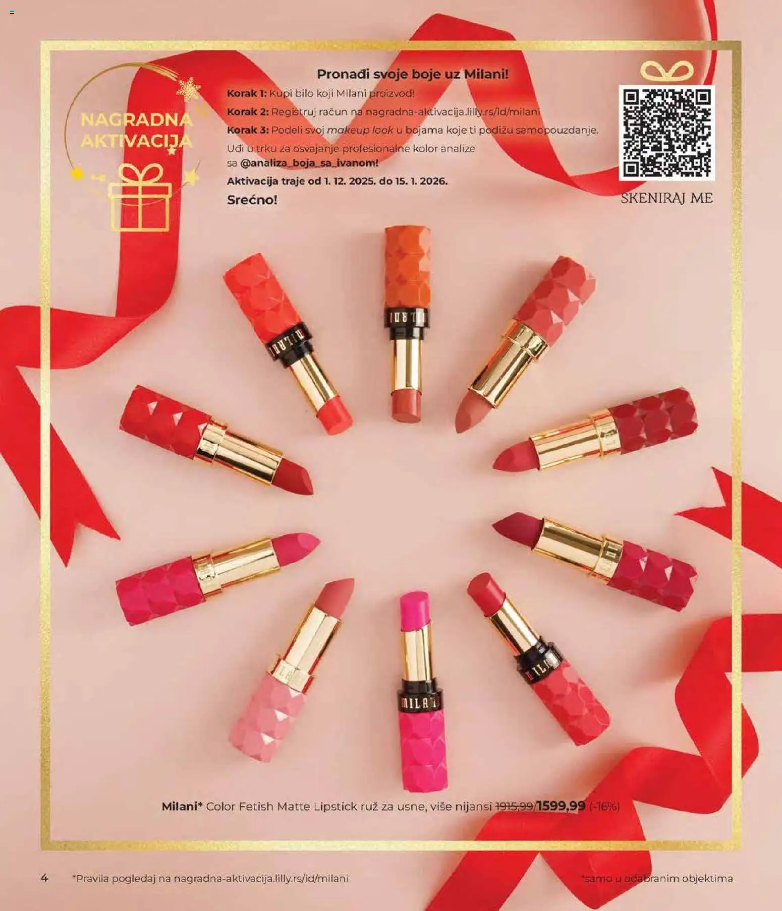 Lilly drogerie katalog - važi od 01.12.2025 | Strana: 4