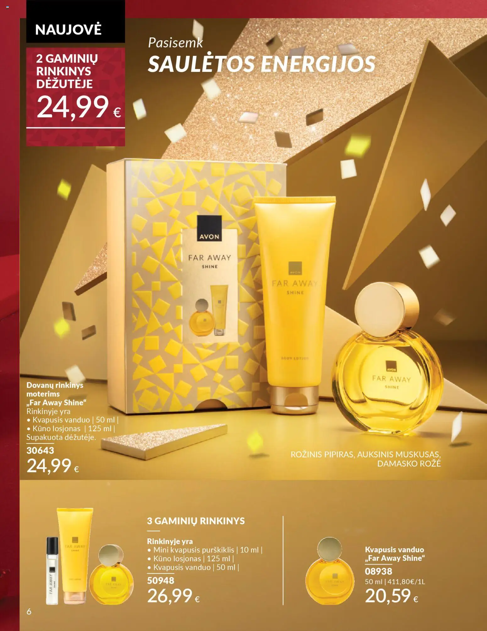 AVON akcijos nuo 01.11.2025 | Puslapis: 6 | Prekių: Kvapusis vanduo