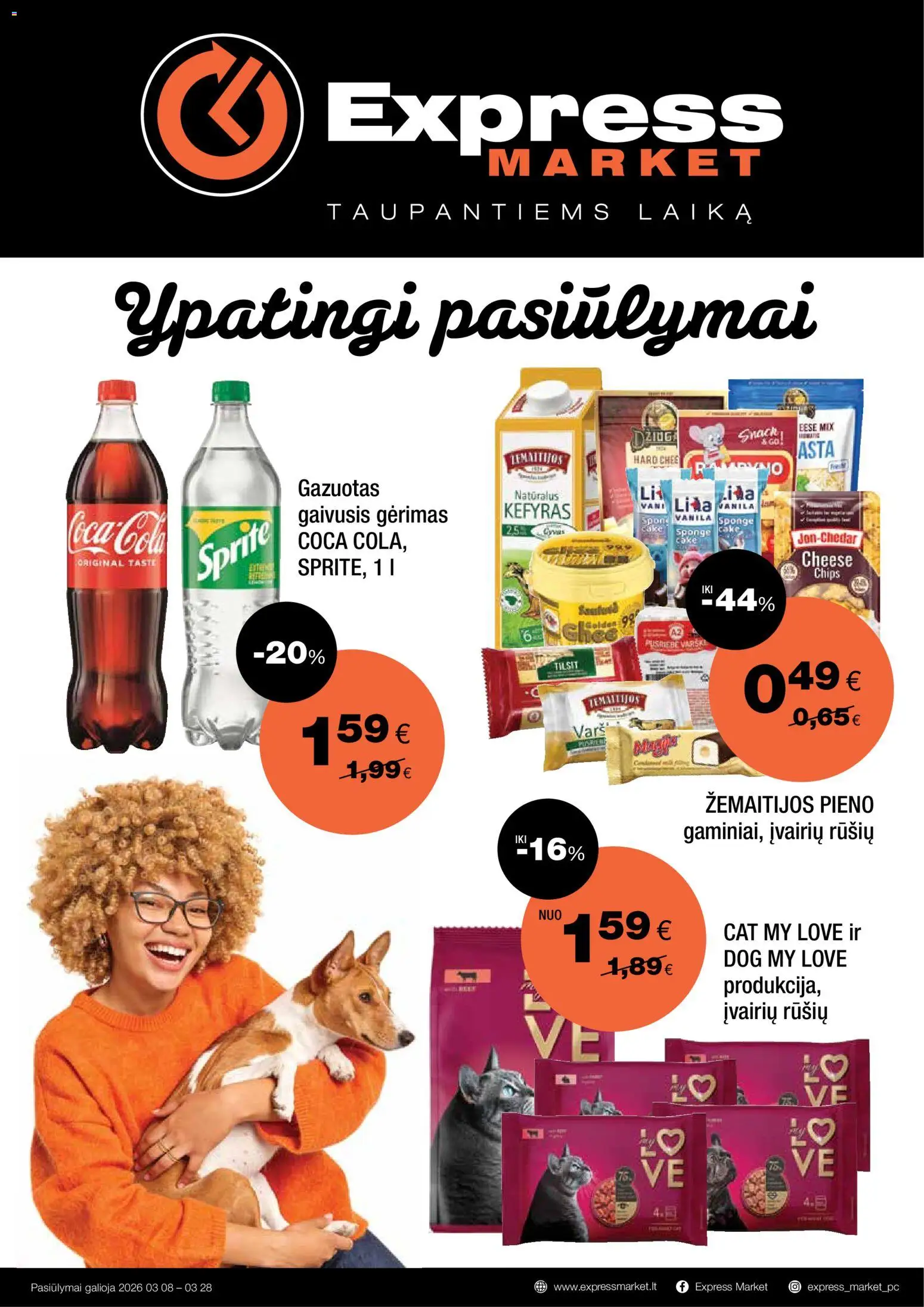 Express market akcijos nuo 08.03.2026 | Puslapis: 1 | Prekių: Gaivusis gėrimas