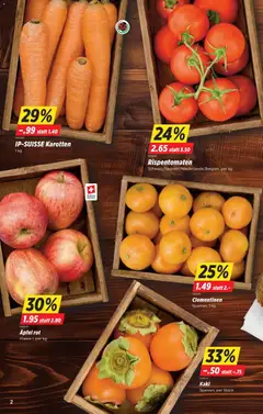 Äpfel rot, Klasse I, per kg ab 04.11.2025 gültig | Seite: 2