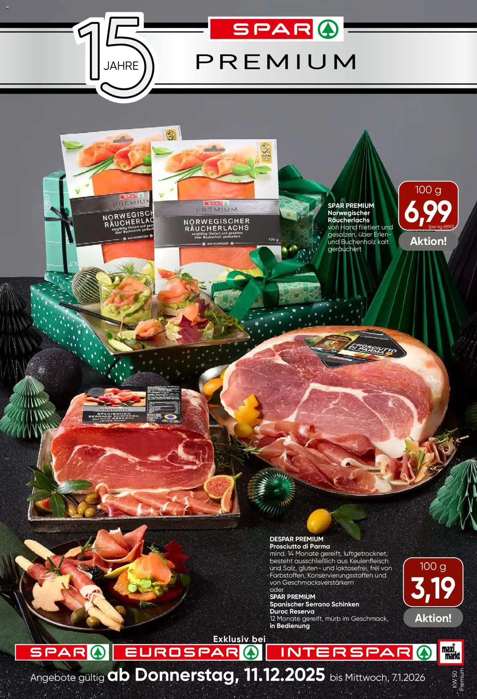 Spar Premium - Tirol gültig ab 11.12.2025 | Seite: 1 | Produkte: Schinken