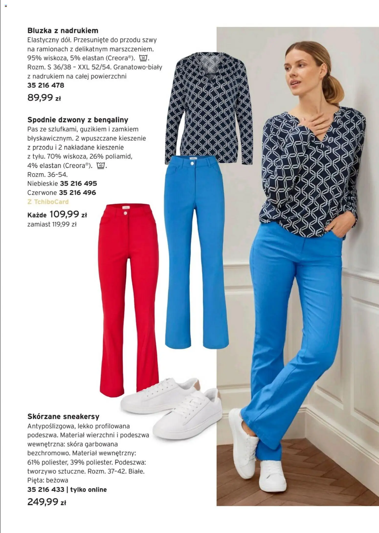 Tchibo promocje od 24.02.2026 | Strona: 6 | Produkty: Bluzka, Spodnie
