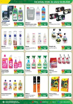 Tamda Foods leták od 27.08.2025 | Strana: 5 | Produkty: Deodorant, Nivea, Velvet, Destilovaná voda