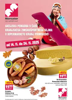 Mercator katalog akcije – veljaven od 14.11.2025