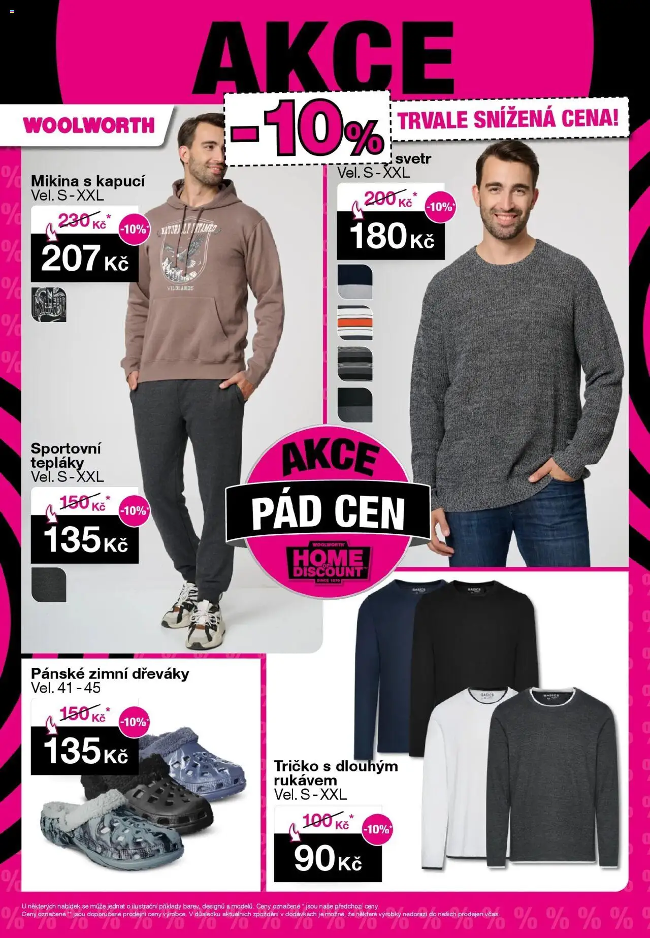 Woolworth leták - Česká Lípa od 10.10.2025 - akční nabídka | Strana: 46 | Produkty: Tričko, Svetr, Mikina, Tepláky