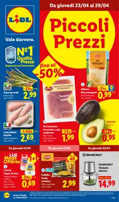 Anteprima del volantino Lidl volantino valido a partire dal 23.04.2026