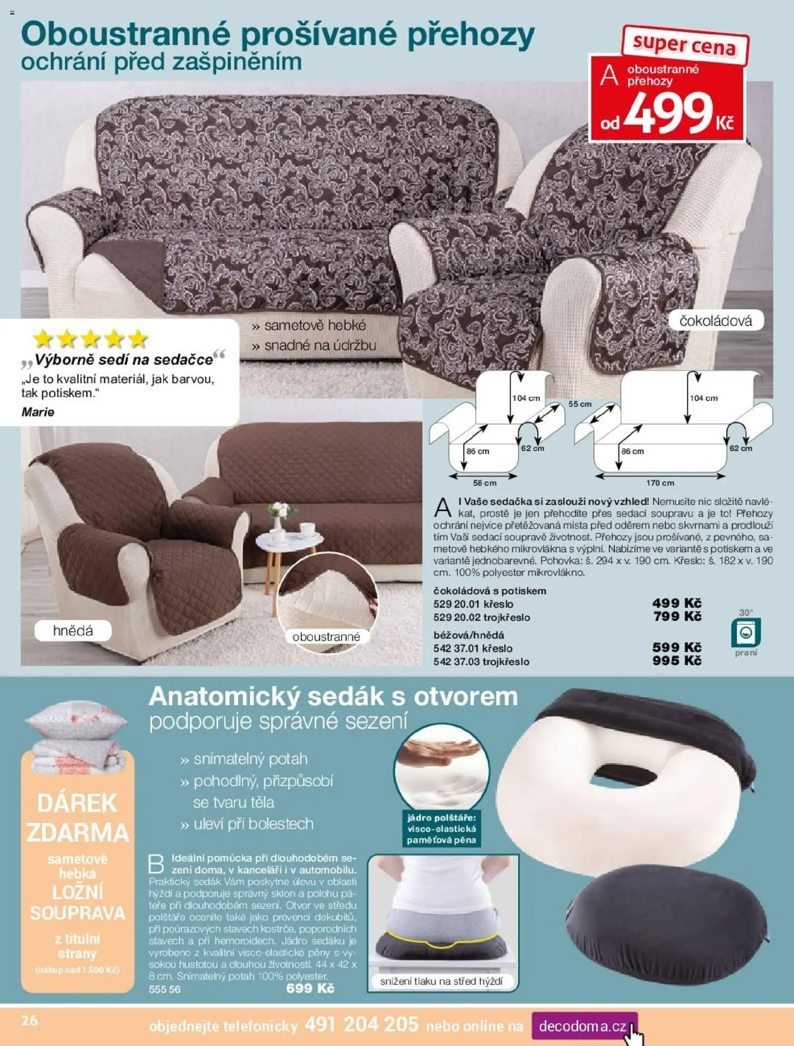 Decodoma katalog od 16.02.2026 | Strana: 26 | Produkty: Polštáře, Pohovka, Sedačka, Křeslo