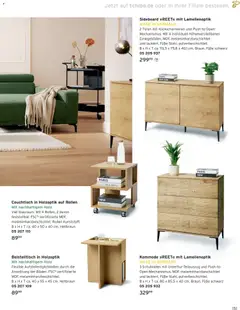 Angebote Tchibo ab 01.11.2025 gültig | Seite: 151 | Produkte: Sideboard, Beistelltisch, Kommode, Couchtisch