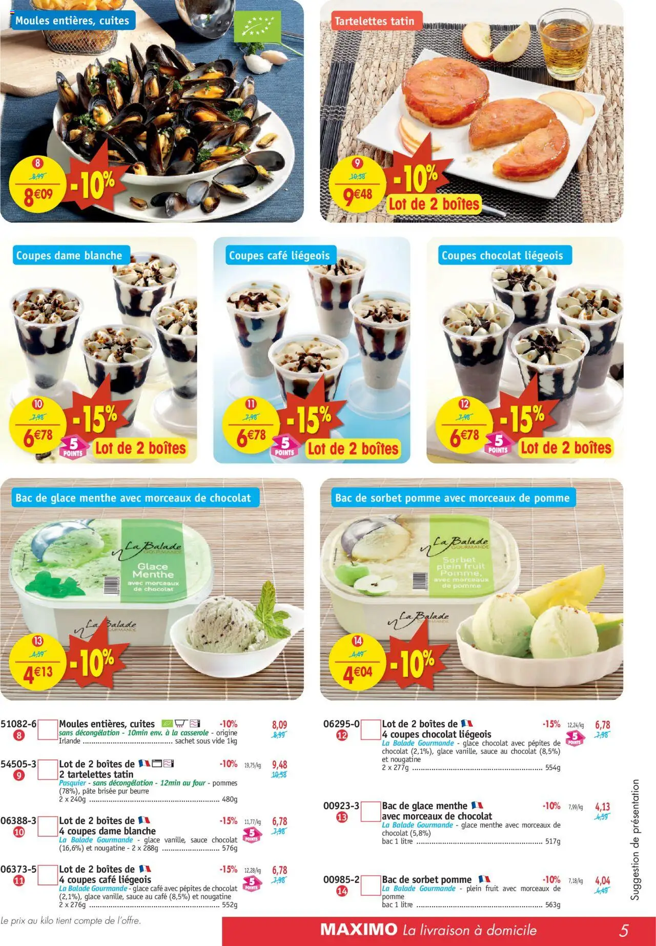 | Page: 5 | Produits: Menthe, Pomme, Casserole, Beurre