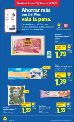 Vista previa Freshona Espinacas en hojas, 1 kg válido desde el 23.03.2026 | Página: 14 | Productos: Aceite, Pizza, Πορσελάνη, Aceite de girasol