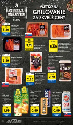 Tesco Hypermarket - leták │ platný od 30.07.2025 | Strana: 16