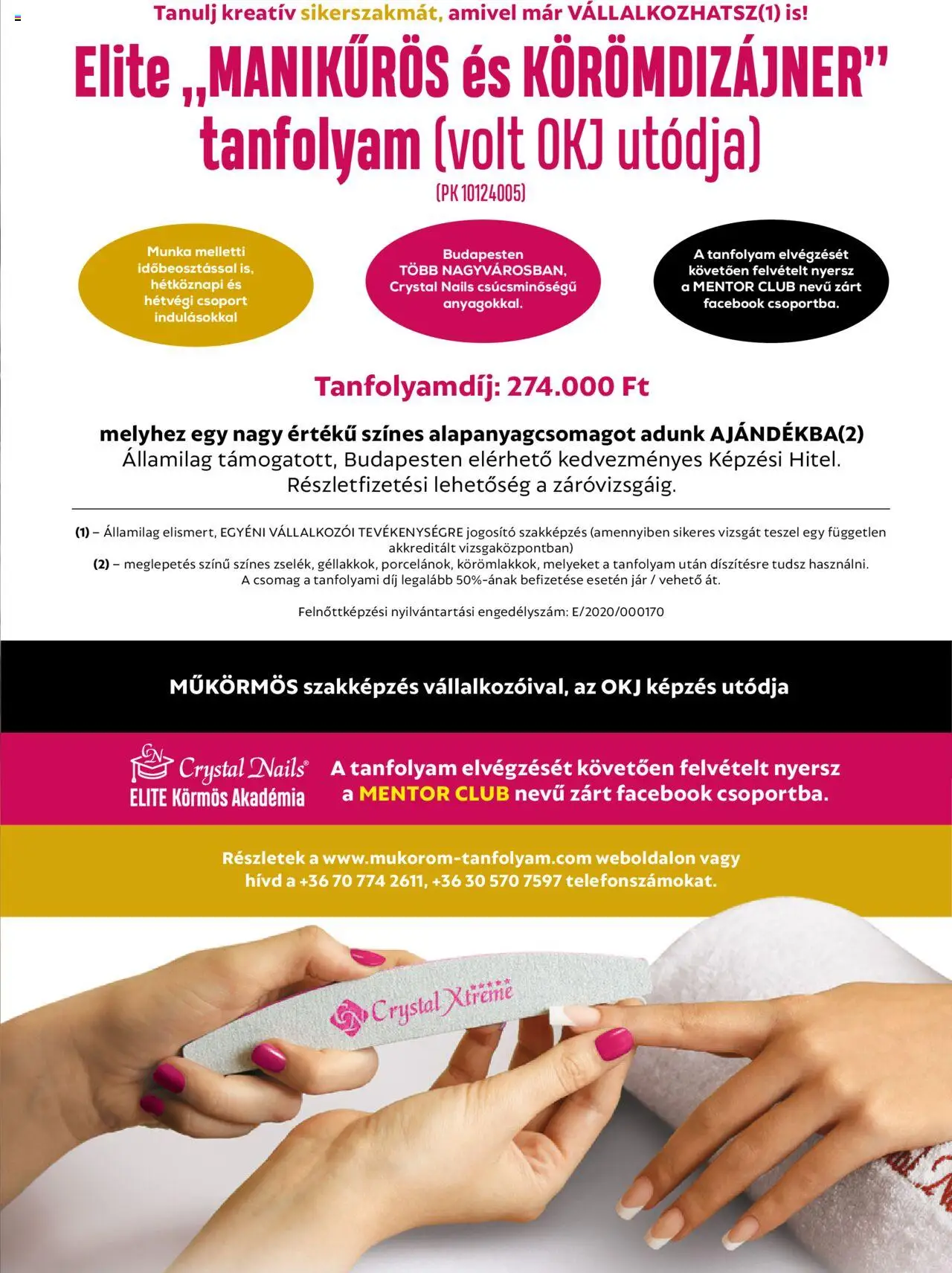 Crystal Nails akciós ujság - amely érvényes a következő dátumtól: 01.06.2025 | Oldal: 41