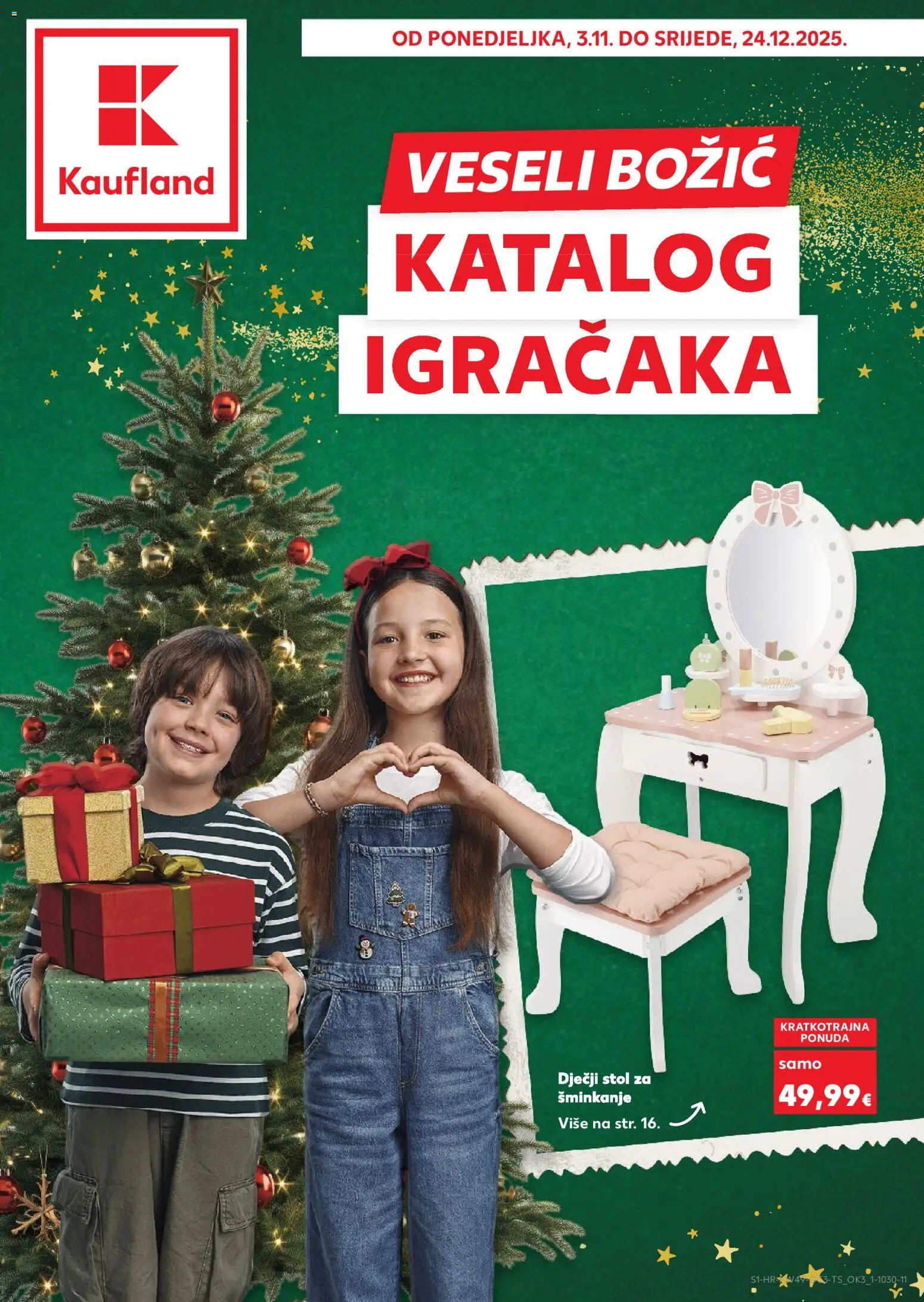 Kaufland katalog | vrijedi od 01.12.2025 | Stranica: 1 | Proizvodi: Stol, Stol za šminkanje