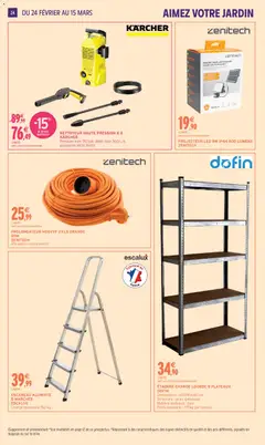 Intermarché - Prévisualisation de ESCABEAU ALUMIXTE 5 MARCHES ESCALUX, ESCABEAU ALUMIXTE 5 MARCHES ESCALUX Charge maximale 150 kg valide à partir de 24.02.2026 | Page: 24