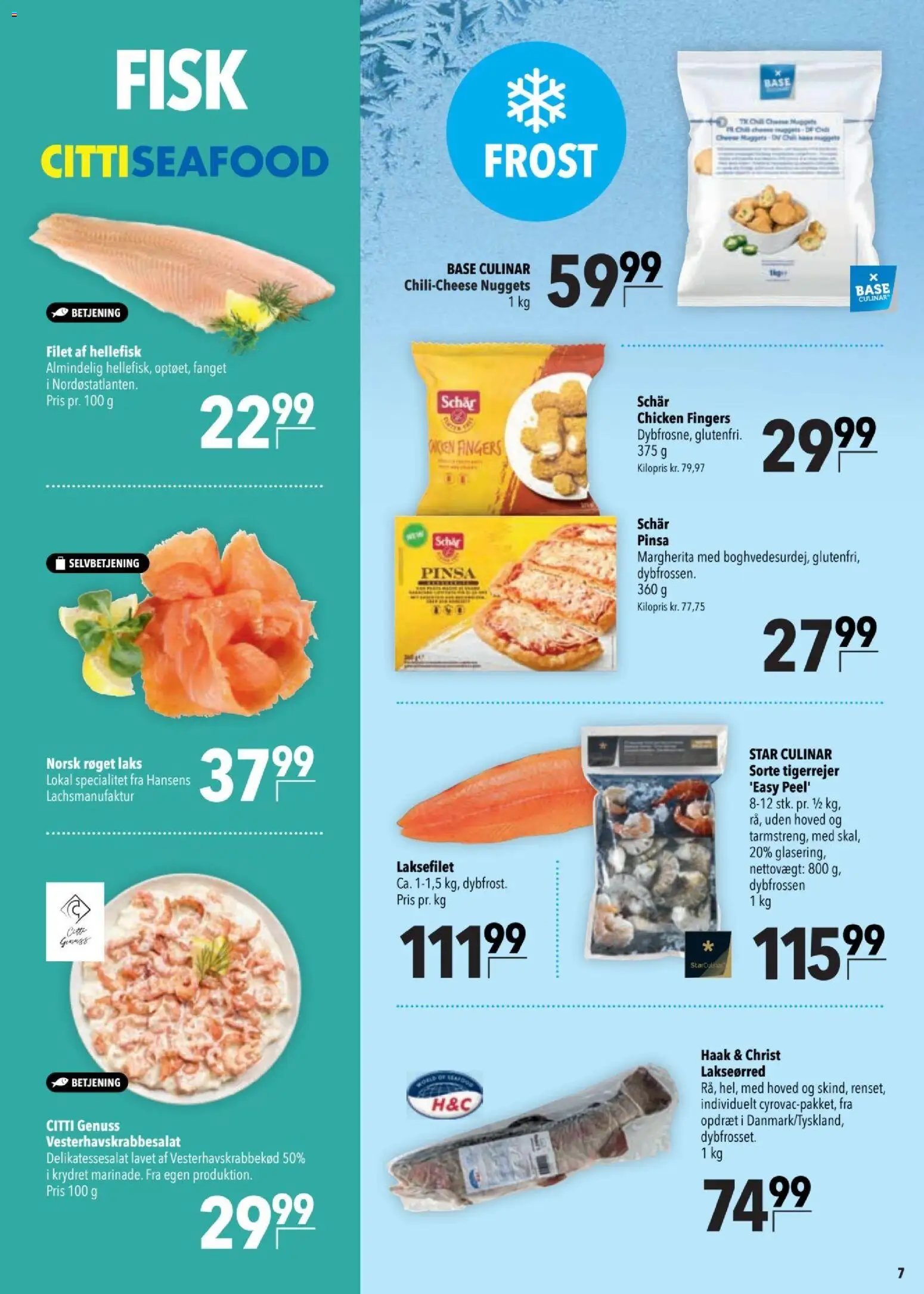 CITTI tilbudsavis – gyldig fra 25.03.2026 | Side: 7 | Produkter: Fisk, Nuggets