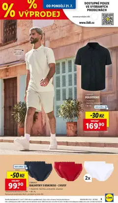 Lidl leták - Spotřební zboží od 21.07.2025 | Strana: 15 | Produkty: Kalhotky