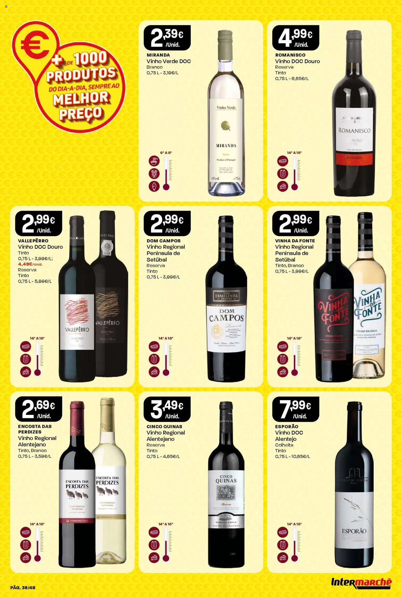 Intermarché folheto │ válido de 13.11.2025 | Página: 36 | Produtos: Vinho, Vinho tinto