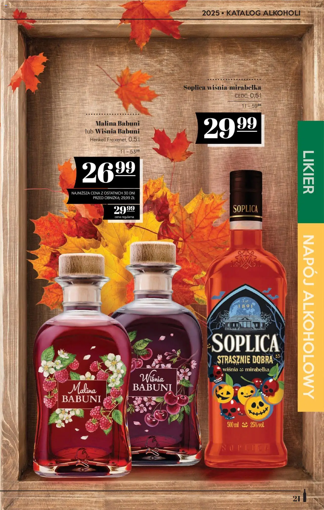 POLOmarket Katalog - Alkoholi od 26.09.2025 | Strona: 21 | Produkty: Malina