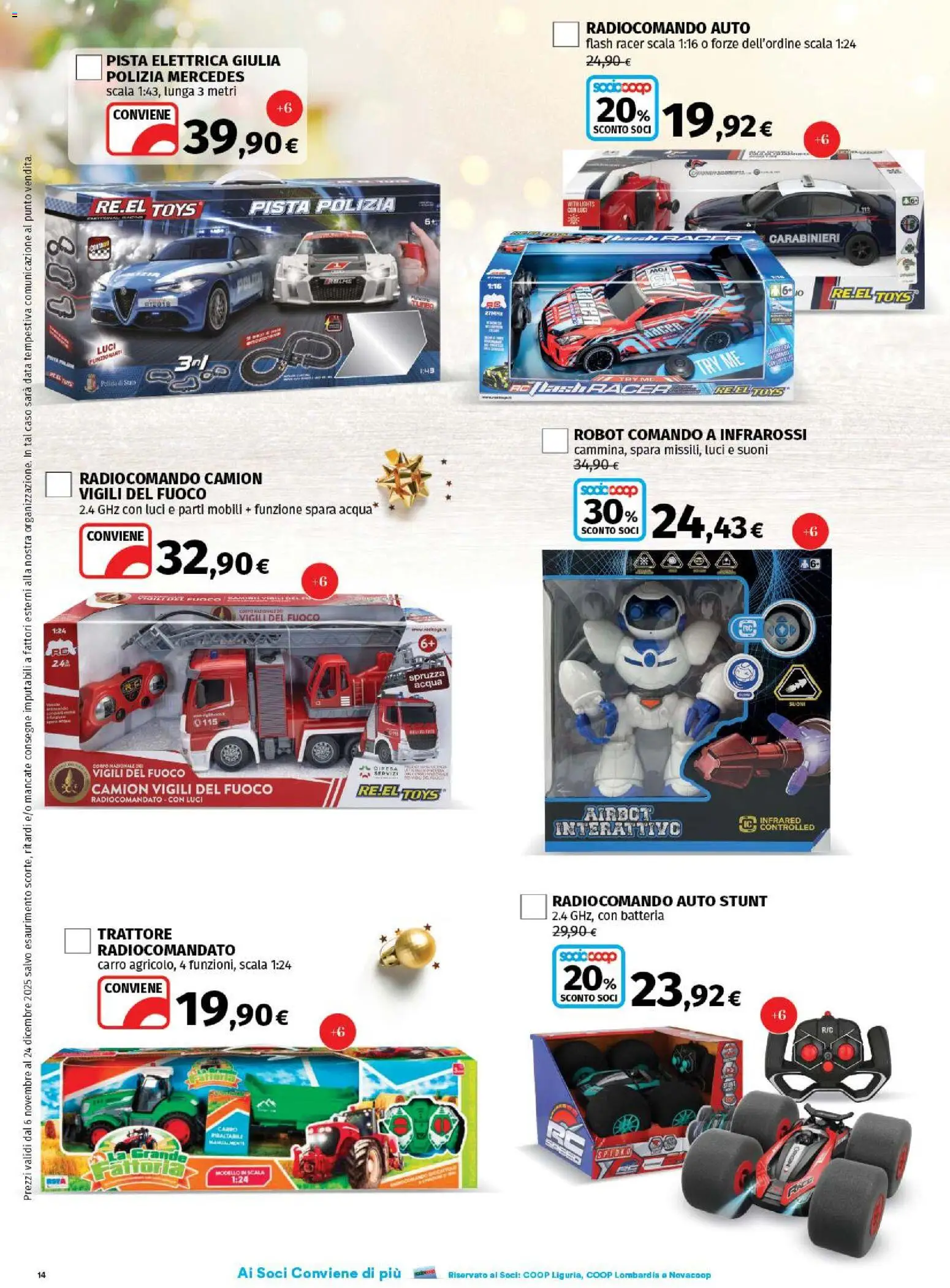 Volantino Ipercoop del 06.11.2025 | Pagina: 14 | Prodotti: Acqua, Data, Scala, Batteria