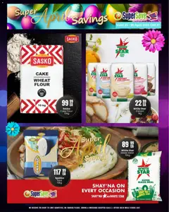 Super Save specials catalogue – valid from 25.04.2026 | Page: 6 | Products: Cake, Flour, Maize meal, Rice