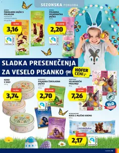 Hofer katalog akcije – veljaven od 19.03.2026 | Stran: 11 | Izdelki: Keksi, Kos, Banane