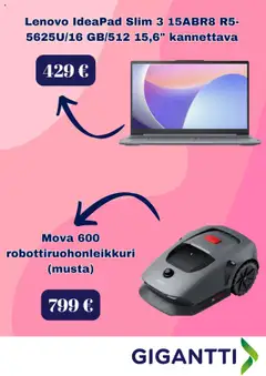  | Sivu: 3 | Tuotteet: Robottiruohonleikkuri