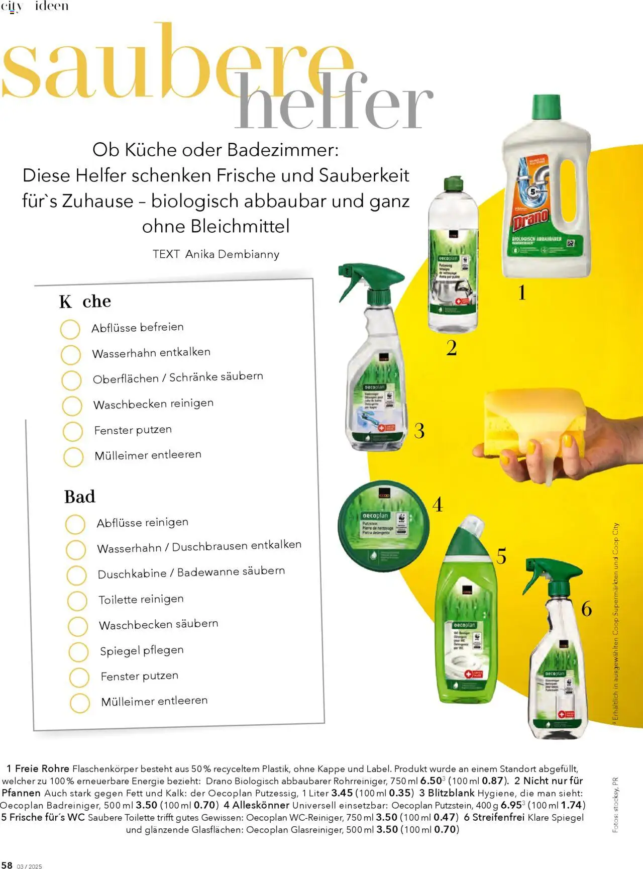 Coop Aktionen Beauty & Life ab 05.06.2025 | Seite: 58 | Produkte: Waschbecken, Toilette, Spiegel, Kappe