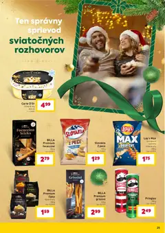 Billa leták platný od 10.12.2025 | Strana: 25 | Produkty: Pringles, Soľ