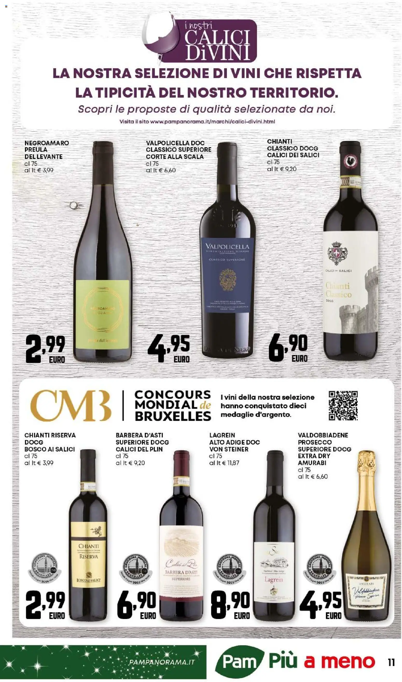 Volantino PAM del 18.12.2025 | Pagina: 11 | Prodotti: Prosecco, Scala